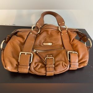 Michael kors leather handbag